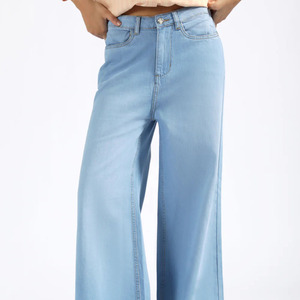 Wholesale denim baggy Customized Jean <b>girlfriend</b> Ripped oversize Jeans Pant women Denim Pants Print Streetwear - Product Image 1
