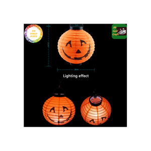 Linterna de Halloween de Vietnam hecha de material de bambú para decoración de fiestas, iluminación nocturna de Halloween y decoración del hogar - Product Image 6