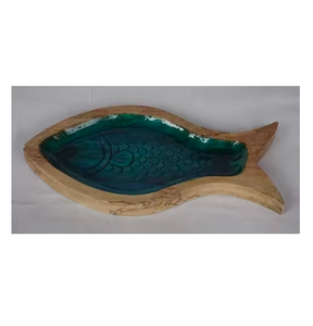 Ensaladeras hechas a mano de tendencia de alta calidad, vajilla de madera sostenible, pegatina elegante, acabado antiadherente, superventas de madera - Product Image 5