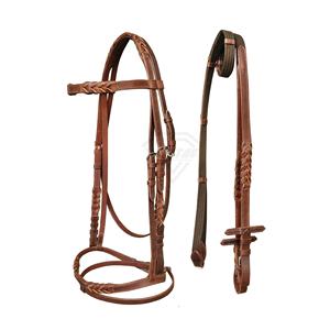 บังเหียนม้ารุ่นใหม่ปี 2026 คุณภาพสูง รับผลิตแบบ OEM ODM วัสดุหนัง บังเหียนม้าแข่ง สายรัดแบบตะวันตก ลดราคา - Product Image 5