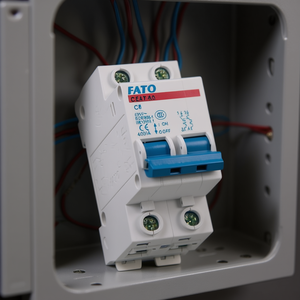 เบรกเกอร์วงจร Fato 2P รุ่น C6 400VAC 6kA สำหรับป้องกันไฟฟ้า - Product Image 3