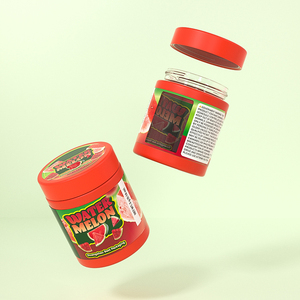 Hũ thủy tinh tròn chống mùi, chống trẻ em, có nắp đậy, dung tích 1oz 2oz 3oz 4oz - Product Image 2