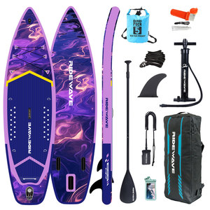 Ridewave Vente en gros OEM ODM Planche à pagaie <span class=keywords><strong>gonflable</strong></span> durable en tissu tissé Drop Stitch, extra large, best-seller, prête à la pêche - Product Image 1