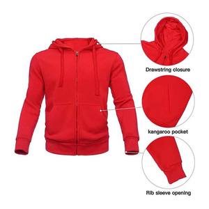 New Trending Tracksuit Manufacturer High Quality Cotton Men's Tracksuits Sets with Zipper Hoodie and Pant Two Piece Sets - Product Image 5