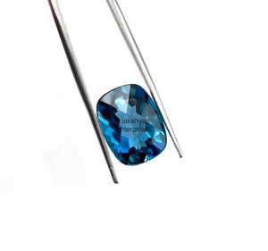 12x18mm London <b>Blue</b> <b>Topaz</b> Cushion Cut Loose Gemstones Natural <b>Blue</b> <b>Topaz</b> Faceted Beads for Jewelry Making Manufacturer Supplier - Product Image 6