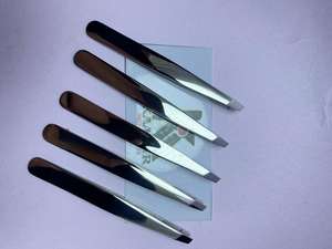 KAAMIR INSTRUMENTS Pince à épiler de luxe personnalisable en acier inoxydable, haute précision, pointue, légère, réutilisable et écologique - Product Image 5