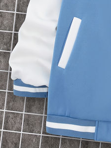 Chaqueta universitaria para hombre hecha a medida de alta calidad, bombardero de lana de invierno con diseño de letras de béisbol, recién llegado - Product Image 5