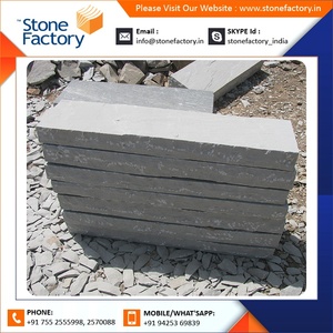 Top Selling Kandla Grey Sandstone Tile for Home Construction Wholesome Market Price Honed Natural Surface Finish - Product Image 4