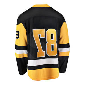 Vente en gros Personnalisé 100% Polyester Grande Taille Maillot de Hockey sur Glace Respirant avec Conceptions de Sublimation Caractéristiques Service OEM - Product Image 3