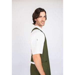 Tablier en toile vert Odaiba pour enfants, style japonais, personnalisable pour la cuisine, la peinture, les restaurants et l'alimentation - Product Image 3
