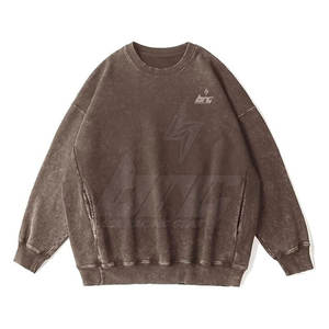 Marca privada de algodón mezclado hombres sudaderas Material duradero bajo MOQ hombres sudaderas para adultos - Product Image 1