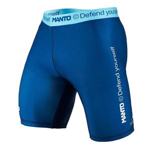 Logo personnalisé 2024 Short de MMA pour hommes Sublimation complète Grappling BJJ Boxing Sportswear Fermeture à glissière Cordon de serrage Impression de taille personnalisée - Product Image 1