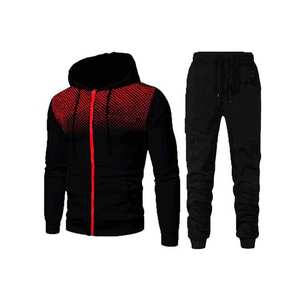 Tenue de jogging en coton et polyester pour hommes, ensemble de survêtements de gymnastique au prix de gros - Product Image 2