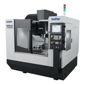 Centre d'usinage vertical CNC Brother SPEEDIO U500Xd2, fraisage de haute précision à grande vitesse, perçage, table rotative - Product Image 1