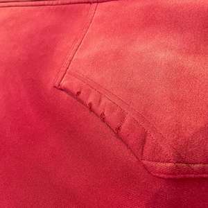 Sudadera con Capucha Personalizada para Hombre, Estilo Holgado, con Cierre, Efecto Desgastado por el Sol, Lavado Ácido Vintage, Ropa Urbana Personalizable - Product Image 3