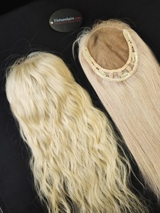 Venta caliente 2025 Topper Handtied 100% Raw Virgin Straight Extensiones de cabello humano Cutícula completa de alta calidad - Product Image 2