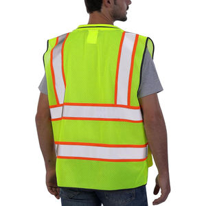 เสื้อกั๊กนิรภัยสะท้อนแสงระบายอากาศได้ดีสวมใส่สบายเสื้อผ้าทำงานที่ดีที่สุด - Product Image 2