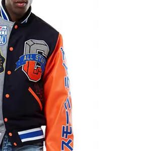 Chaquetas Varsity Nuevo Estilo Cuello Alto Todas las Tallas Colores Lana de Alta Calidad Antibacterianas para Hombre y Mujer - Product Image 2