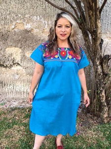 Robes d'été pour femmes Robe en lin à bretelles pour femmes Logo personnalisé Plus Size Checkered Casual Dresses Decoration Button - Product Image 3