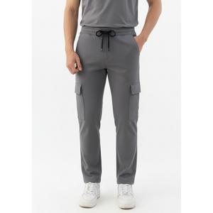 Conjuntos de uniformes médicos con bolsillos funcionales, pretina transpirable, pantalones de chándal de carga con logotipo personalizado, uniforme de enfermera hecho en Vietnam - Product Image 1