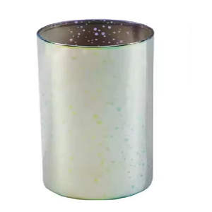 Portavelas Decorativo Nórdico de Diseño Único, Metalizado en Dorado, para Velas Votivas, para Sala de Estar, Hecho a Mano y Personalizado - Product Image 1