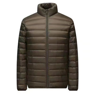 Chaqueta Acolchada con Capucha Personalizada para Hombre, a la Moda, Informal, Impermeable, Cortavientos, Transpirable, con Logotipo Frontal - Product Image 5