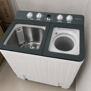 <span class=keywords><strong>Lave</strong></span>-<span class=keywords><strong>linge</strong></span> double cuve haute efficacité 12KG 18KG, machine à laver et essorer, appareil ménager pour usage familial – Meilleure vente - Product Image 2