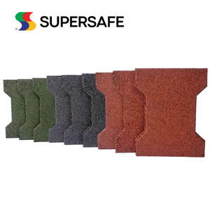 Mayorista de confianza Pisos de goma Superficie de aterrizaje suave T-Bone Dog Bone Pavimentadoras para graneros y jardines de caballos Malasia Envío rápido - Product Image 4