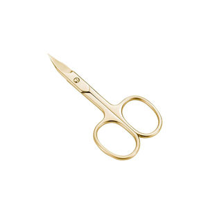 Ciseaux à cuticules ergonomiques courbés en acier inoxydable pour manucure, avec poignée confortable et coupe facile des ongles, vente en gros - Product Image 6