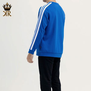 Camisetas de Algodón 100% para Hombre, Diseño Liso, Mangas Completas con Cuello Redondo, Color Personalizado - Product Image 3