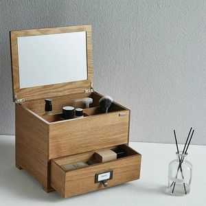 Luxury Wooden Cosmetic Holder | Smooth Finish | Wholesale Bulk Supplier - Product Image 1