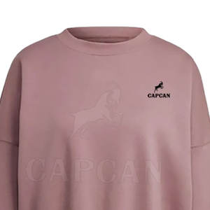 Sweat-shirt court pour femme Matériel de haute qualité Modeste Smart Fancy Sweatshirt Made Custom on Your Logo - Product Image 2