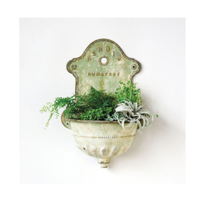 Juego de 2 macetas de flores de metal y vidrio de la mejor calidad, forma personalizada, diferentes tamaños, macetas y macetas de interior de metal - Product Image 5