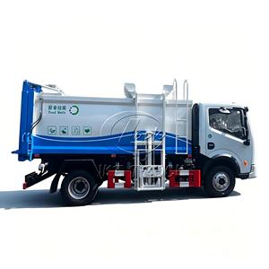 Camion à ordures et à déchets alimentaires Dongfeng Kaput 8m3 Euro 2 Euro 3 Euro 5, camion de traitement des eaux usées - Product Image 6