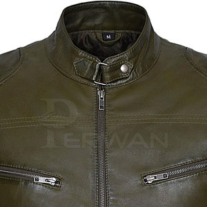 New Design Color Men <b>Genuine</b> <b>Leather</b> <b>Jacket</b> Custom High Quality Men <b>Leather</b> Winter <b>Jacket</b> Wholesale <b>Leather</b> <b>Jacket</b> - Product Image 5