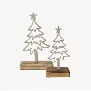 Escultura de Árbol de Acero Inoxidable Vintage, Hecha a Mano, Encanto Rústico, Diseño Contemporáneo, Accesorio Decorativo Perfecto para Mesa de Pasillo - Product Image 5