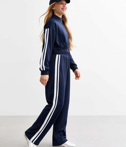 Ropa deportiva de algodón de alta calidad para gimnasio, chándales de entrenamiento físico, conjunto de dos piezas para mujer, chándal, traje para correr para mujer, transpirable - Product Image 3