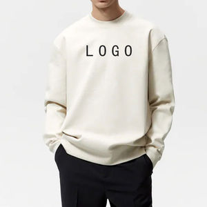Sudadera de Invierno para Hombre, Estilo Urbano, 100% Algodón, Gruesa |   Sudadera Extra Grande de Felpa Francesa con Logotipo Digital Personalizado - Product Image 5