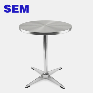 Pièces de mobilier SEM : Pieds de table, base de table à quatre griffes, base en X en acier inoxydable pour tables de restaurant et tables basses - Product Image 5