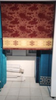 Tapis de prière Adiva pour mosquée, moderne, tissé jacquard, motif floral, à poils longs, rembourré, avec support en jute, fabriqué à Gaziantep pour la maison