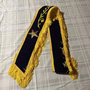 Masonic Past Matron Sash Ordre de Eastern Star Deborah 1966 Personnalisé Top Qualité Brand New OES Style Sashes - Product Image 6