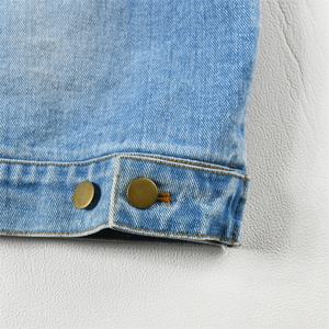 เสื้อฮู้ดดี้เดนิมสตรีทแวร์ดีไซน์ใหม่ แบบไม่มีเชือก ผ้าฝ้ายนุ่ม ทรงหลวม ไหล่ตก สไตล์วินเทจ ล้างสี - Product Image 6