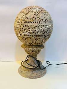 Nouvelle arrivée Bougeoir en stéatite et marbre naturel fait à la main dernière conception avec éclairage LED à bas prix pour un usage religieux - Product Image 6