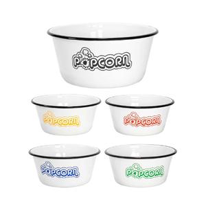 Cuenco de palomitas de maíz con superficie de Color blanco estándar con patrón de nuevo diseñador, cuenco elegante de calidad Superior - Product Image 1