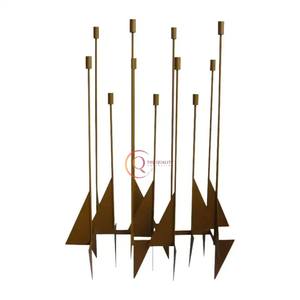 Candelabros de Metal de Diseño Atractivo, Tarros de Vela Únicos de Mesa, Candelabros de Decoración del Hogar de Alta Calidad al Precio Más Barato - Product Image 1
