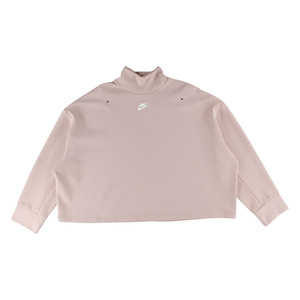 Nike Tech เสื้อสเวตเตอร์ขนแกะสำหรับสตรีสี: บลัช100% นู้ดของแท้ - Product Image 1