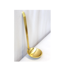 Louche de cuillère à soupe en laiton de qualité exclusive pour la cuisson Cuillère à tremper en remuant un look incroyable qualité supérieure - Product Image 6