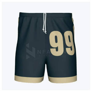 Ensemble de vêtements de sport pour hommes en polyester respirant à séchage rapide avec impression de logo personnalisée de haute qualité pour le volley-ball en plein air - Product Image 4