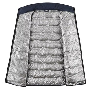 Winter <b>White</b> Down <b>Jacket</b> <b>Men</b> Graphene Self-heating Windproof Pleated <b>Puffer</b> <b>Jackets</b> Stand Collar Casual Warm Down Coats Male - Product Image 5