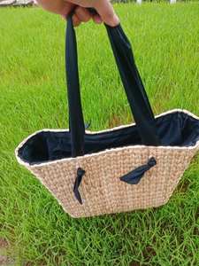 MEILLEUR PRIX SACS À MAIN Faits À La Main 100% Naturel fabriqué au Vietnam Sac en jonc de mer pour femmes de haute qualité - Product Image 2